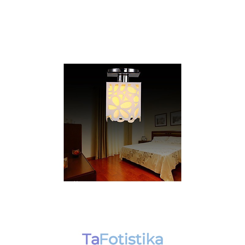 Ρουστίκ Lodge Mini Electroplated Flush Mount Light