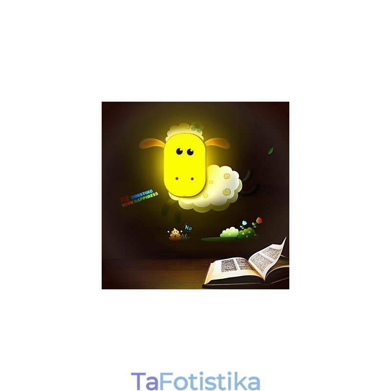9*6*Διασκεδαστικό παιχνίδι με το Creative Spirit Έξυπνος έλεγχος φωτός Μικρός νυχτερινός φωτισμός Παιδικά φωτιστικά τοίχου