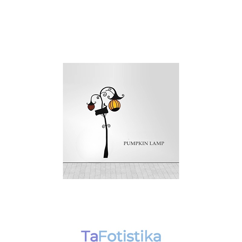 Κολοκύθα ανθεκτικό σε υψηλές θερμοκρασίες πλαστικό φως και δημιουργικό 3D επιτοίχιο φωτιστικό τοίχου