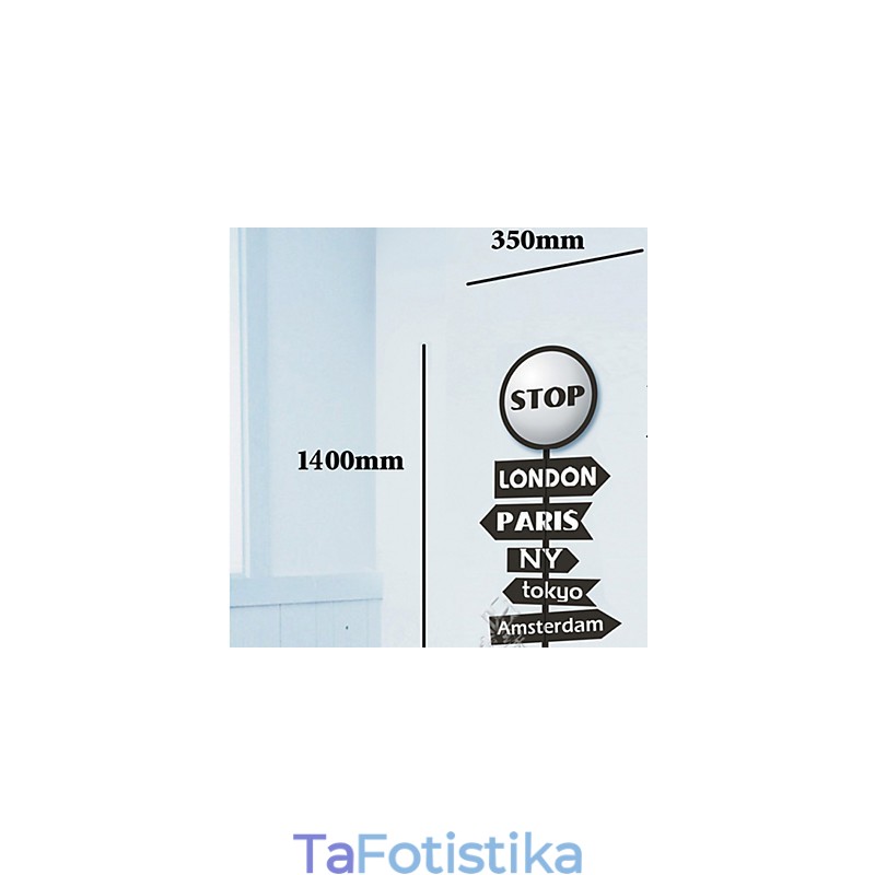 Stop Letter, ανθεκτικό σε υψηλές θερμοκρασίες πλαστικό φως και δημιουργικό 3D επιτοίχιο φωτιστικό τοίχου