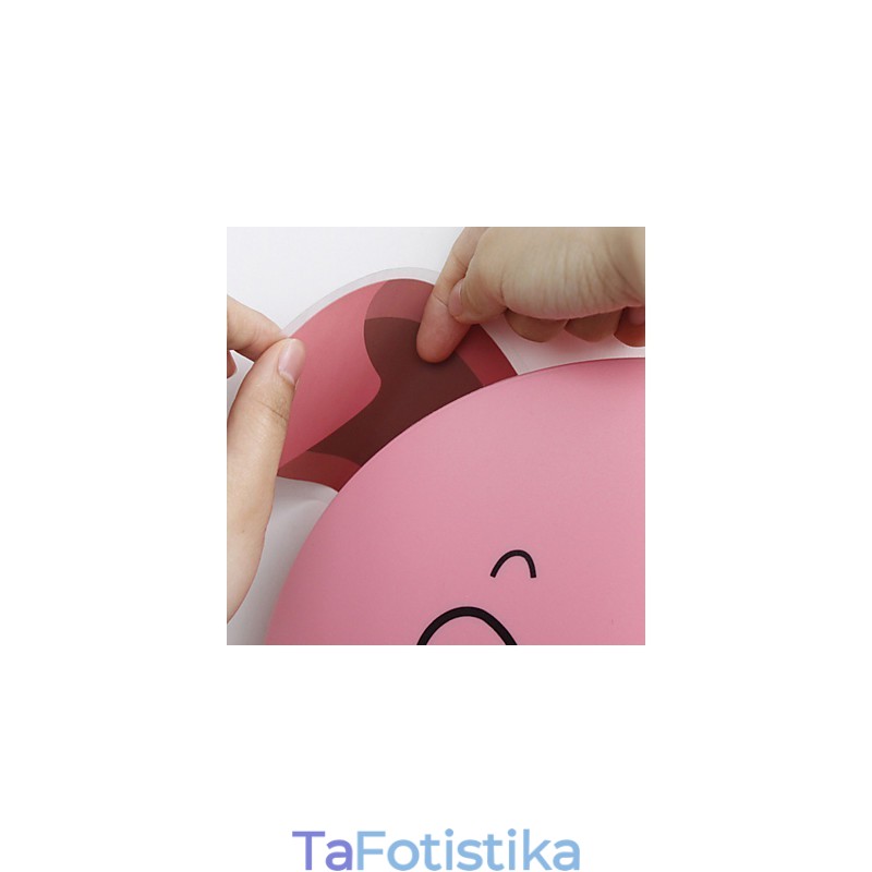Το Pig ανθεκτικό σε υψηλές θερμοκρασίες πλαστικό φως και 10 C μπορεί να αφαιρέσει το δημιουργικό 3D φωτιστικό τοίχου