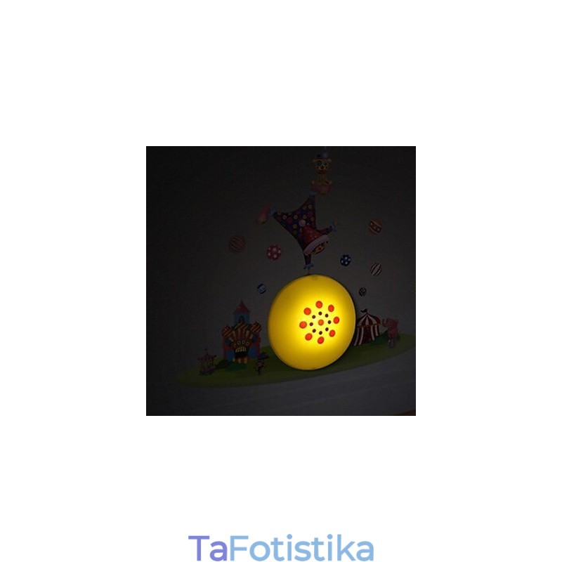 Clown ανθεκτικό σε υψηλές θερμοκρασίες πλαστικό φως και 10 C μπορεί να αφαιρέσει το δημιουργικό 3D φωτιστικό τοίχου