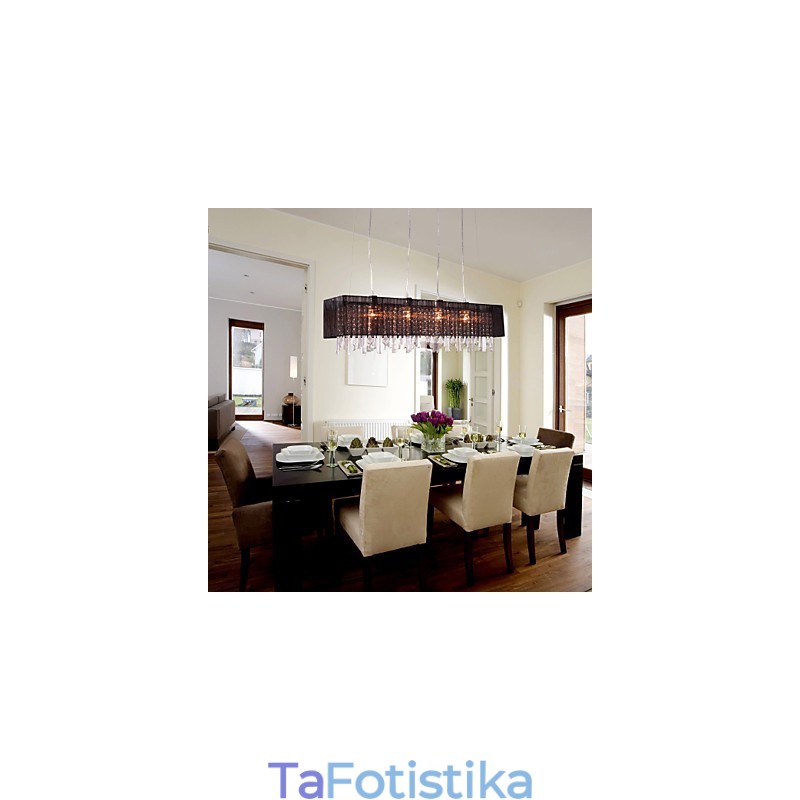 Μοντέρνο Contemporary Island Crystal Others Μεταλλικό κρεμαστό φως