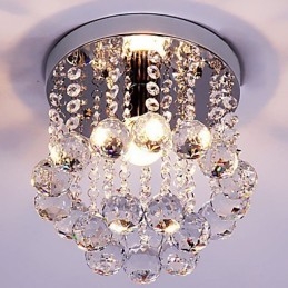 Μοντέρνος πολυέλαιος Flush Mount K9 Crystal Mini Style