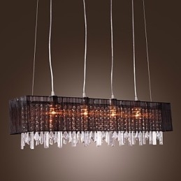 Μοντέρνο Contemporary Island Crystal Others Μεταλλικό κρεμαστό φως
