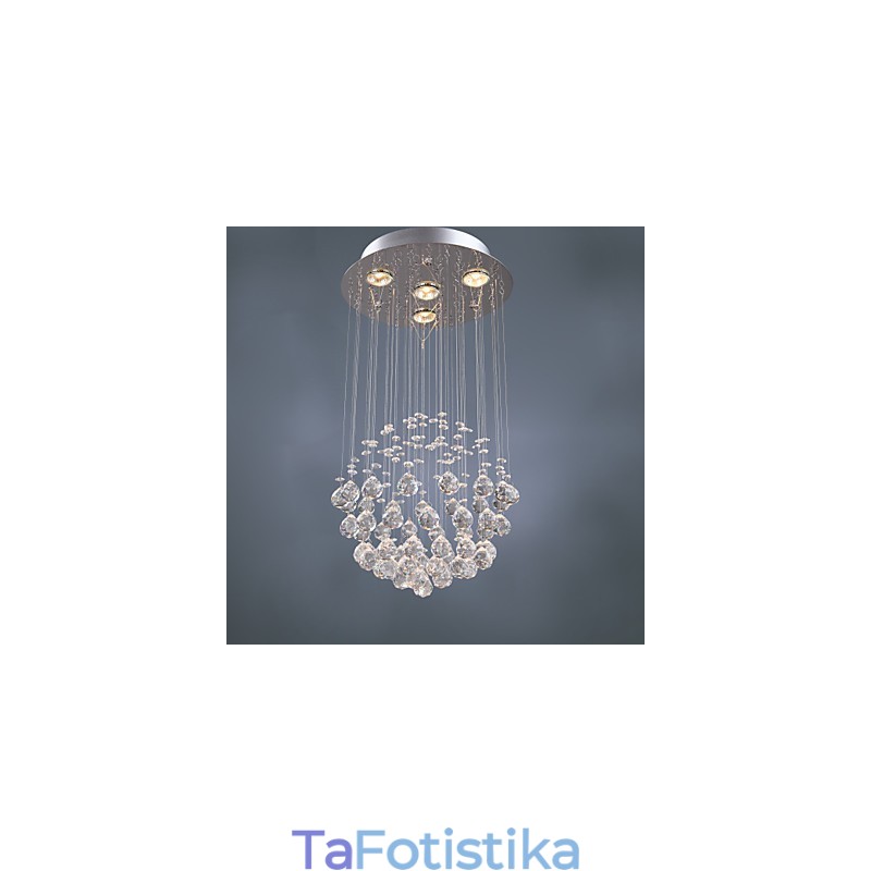 Chandelier Luxury Modern Crystal 4 Lights