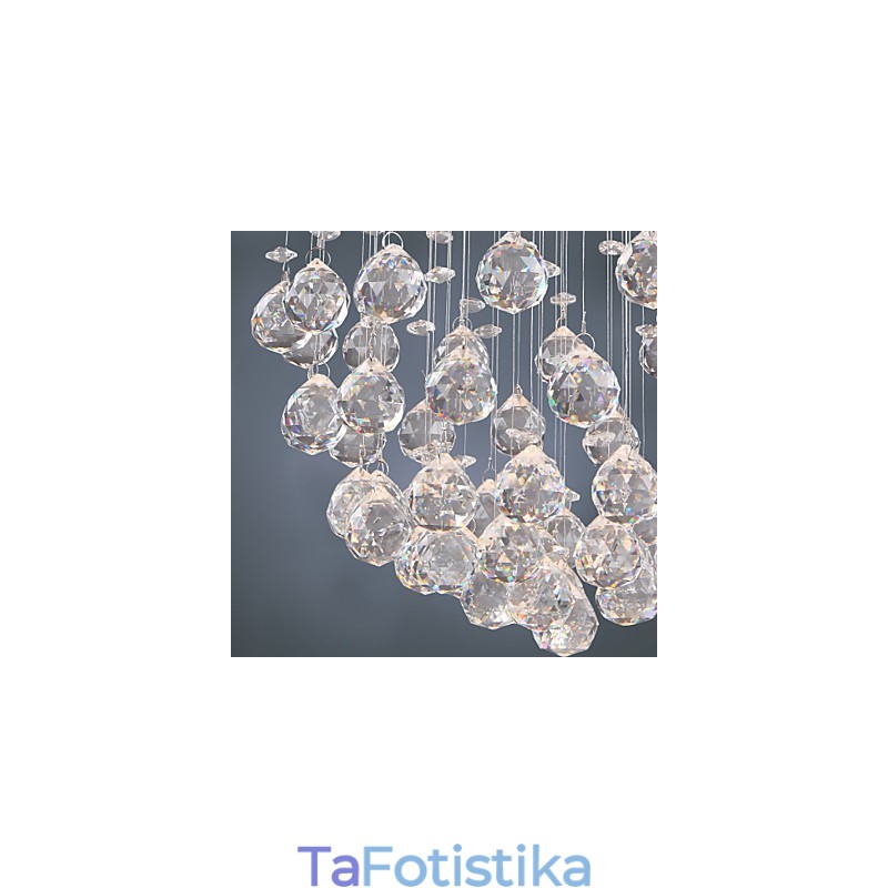 Chandelier Luxury Modern Crystal 4 Lights
