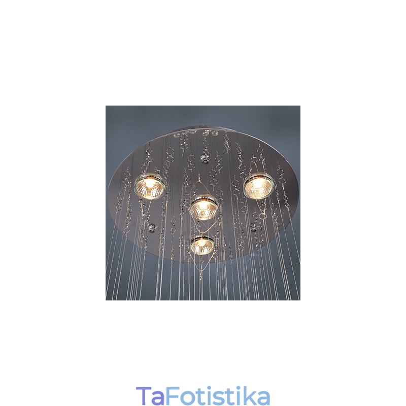 Chandelier Luxury Modern Crystal 4 Lights