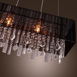 Μοντέρνο Contemporary Island Crystal Others Μεταλλικό κρεμαστό φως