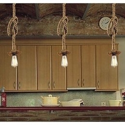 Παραδοσιακό Classic Rustic Lodge Vintage Country Retro κρεμαστό φωτιστικό