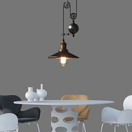 Κρεμαστά φωτιστικά Rustic Lodge Vintage Retro Country Garage Metal