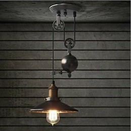 Κρεμαστά φωτιστικά Rustic Lodge Vintage Retro Country Garage Metal
