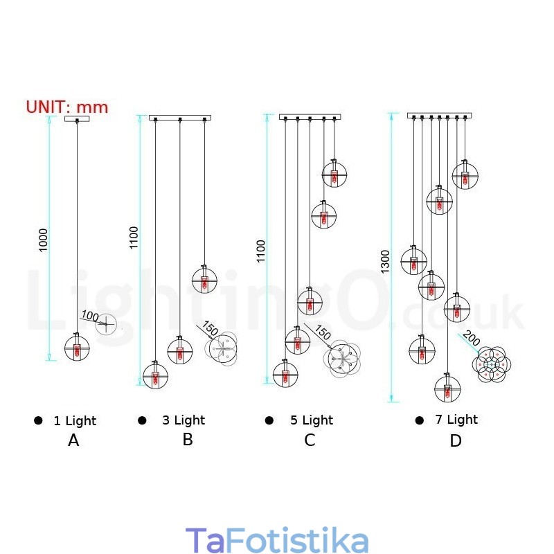 Creative Engineering Stage Meteorer Crystal Ball κρεμαστό φως