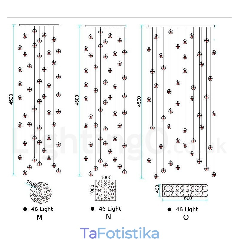 Creative Engineering Stage Meteorer Crystal Ball κρεμαστό φως