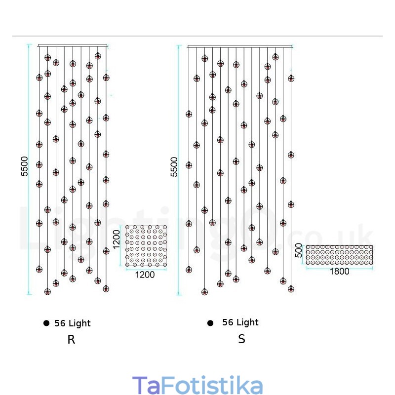 Creative Engineering Stage Meteorer Crystal Ball κρεμαστό φως