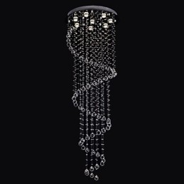 Chandelier Luxury Modern Crystal 8 Lights