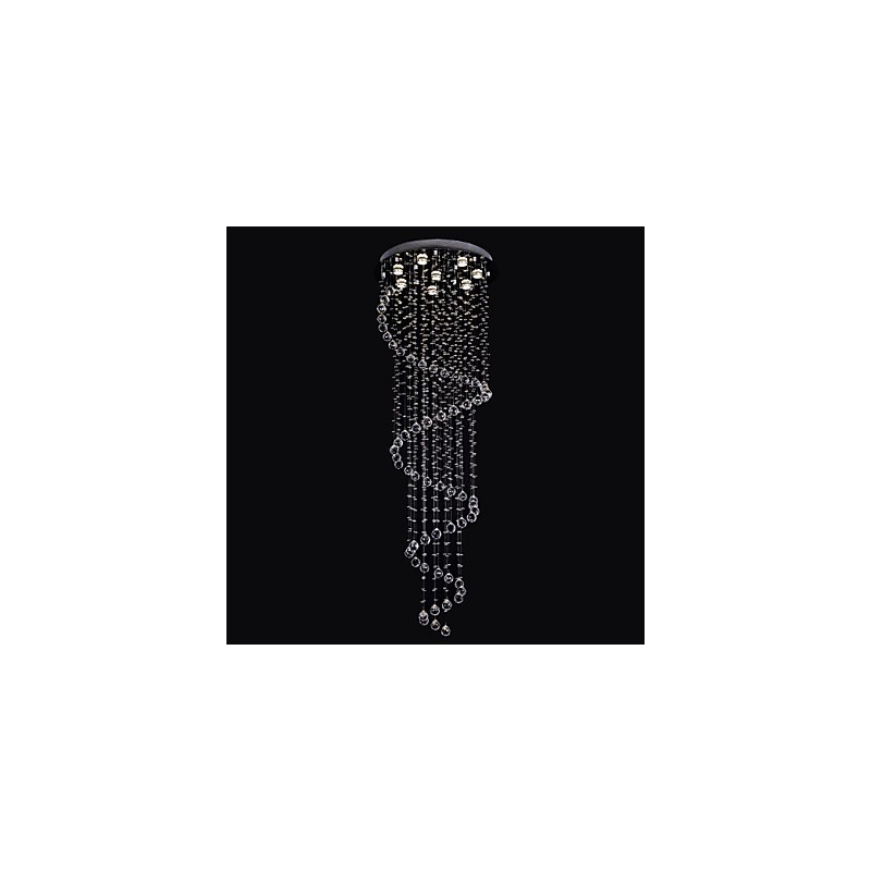 Chandelier Luxury Modern Crystal 8 Lights