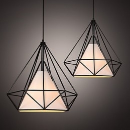 Loft Industrial Wind Restoring Ancient Ways Λάμπες από σφυρήλατο σίδερο Φανάρια Birdcage Πολυέλαιος