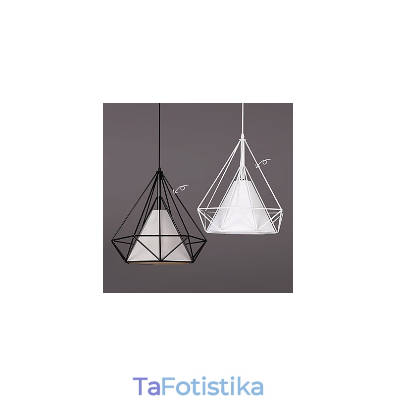 Loft Industrial Wind Restoring Ancient Ways Λάμπες από σφυρήλατο σίδερο Φανάρια Birdcage Πολυέλαιος