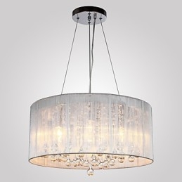 Drum Pendant Μοντέρνα 4 Φώτα