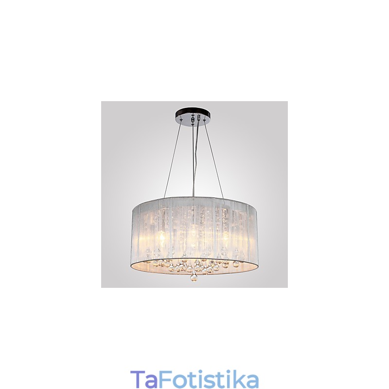 Drum Pendant Μοντέρνα 4 Φώτα
