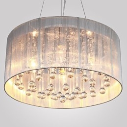 Drum Pendant Μοντέρνα 4 Φώτα
