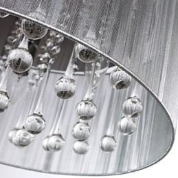 Drum Pendant Μοντέρνα 4 Φώτα