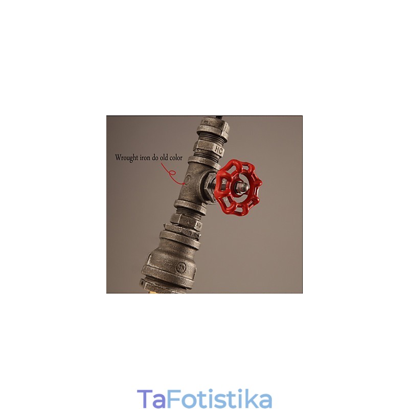 Ρετρό κρεμαστό φωτιστικό Act The Role Ofing Διακόσμηση σοφίτας Κρεμαστό φωτιστικό αγροτικού βιομηχανικού σωλήνα