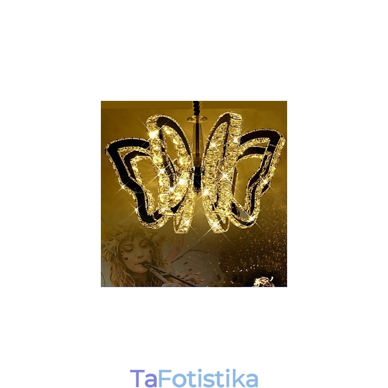 Φωτιστικό Butterfly Modern Luxury Crystal Lamp 8