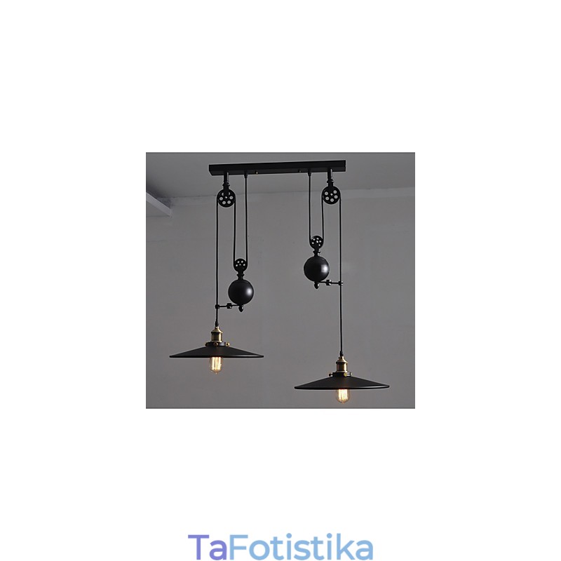 Creative Μεταλλικό Κρεμαστό Φωτιστικό Μοντέρνα Κρεμαστά Φωτιστικά Κρεμαστό Φωτιστικό Cafe