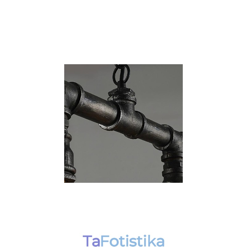 Παραδοσιακό Κλασικό Vintage Φανάρι Country Retro Mini Ζωγραφική Μεταλλικό Κρεμαστό Φωτιστικό Τραπεζαρία