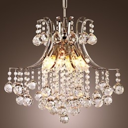 Κρεμαστό Φωτιστικό Luxury Modern Crystal Living 6 Φωτιστικά