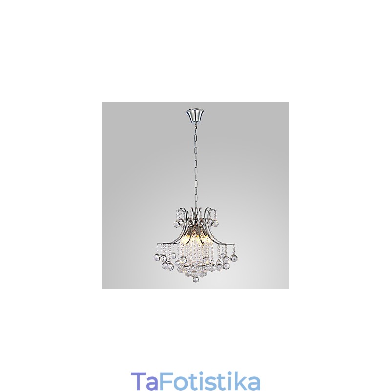 Κρεμαστό Φωτιστικό Luxury Modern Crystal Living 6 Φωτιστικά