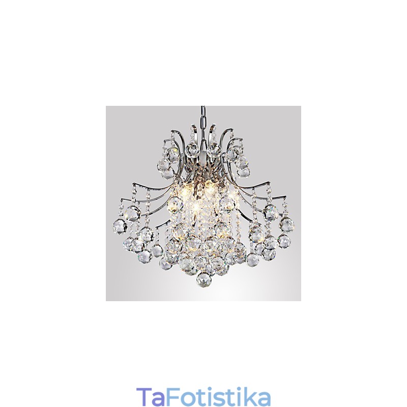 Κρεμαστό Φωτιστικό Luxury Modern Crystal Living 6 Φωτιστικά