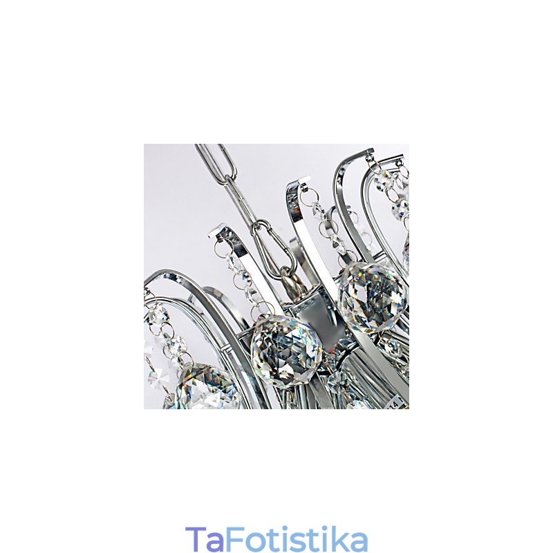 Κρεμαστό Φωτιστικό Luxury Modern Crystal Living 6 Φωτιστικά