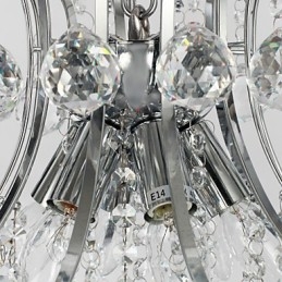 Κρεμαστό Φωτιστικό Luxury Modern Crystal Living 6 Φωτιστικά