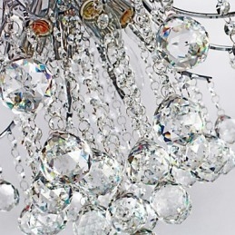 Κρεμαστό Φωτιστικό Luxury Modern Crystal Living 6 Φωτιστικά