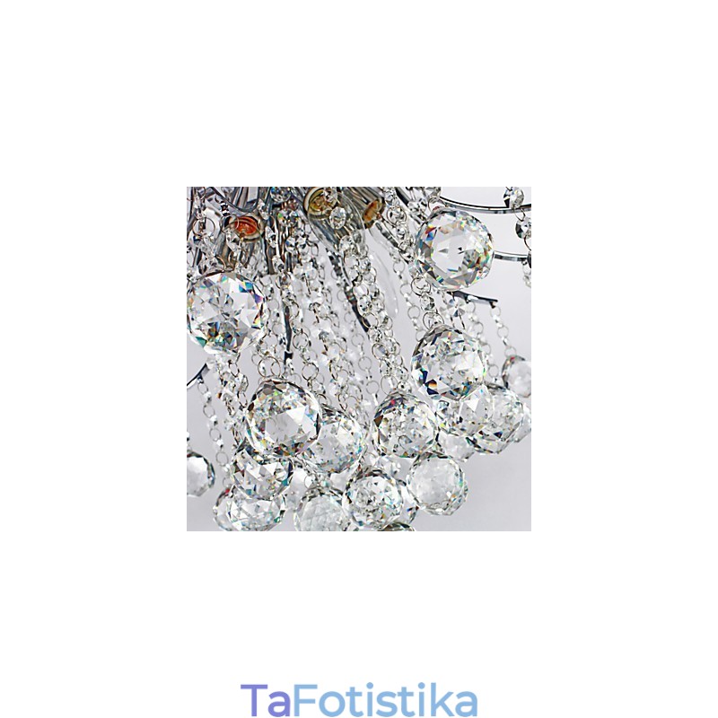 Κρεμαστό Φωτιστικό Luxury Modern Crystal Living 6 Φωτιστικά