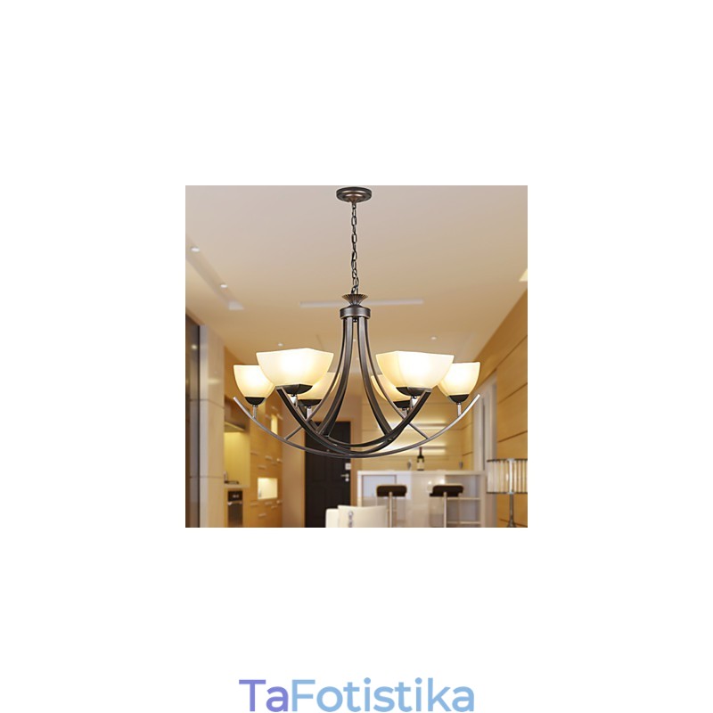 Πολυτελές Κρεμαστό Φωτιστικό Ρουστίκ Φωτιστικό