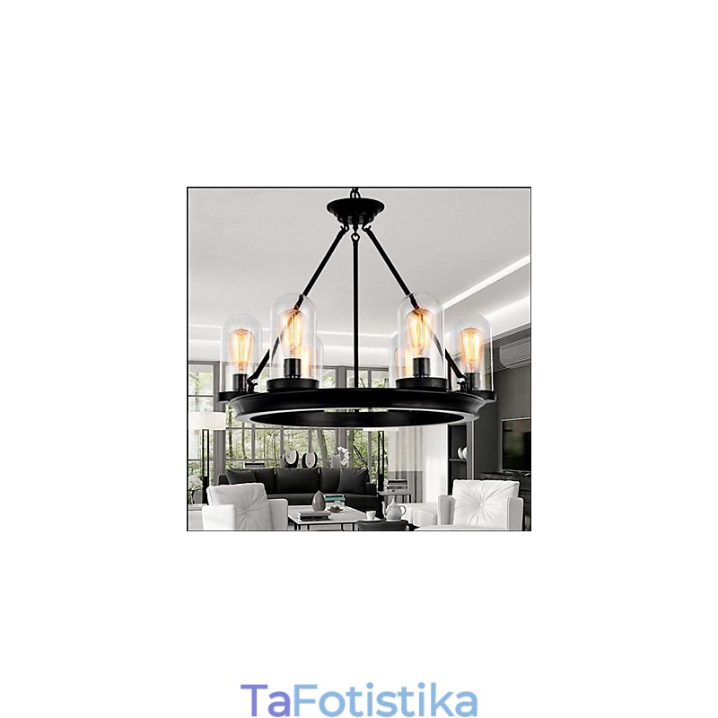 Αμερικανικό ρετρό στρογγυλό μενταγιόν
