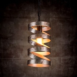 Μενταγιόν 1 Light Vintage Minimalist Iron Painting