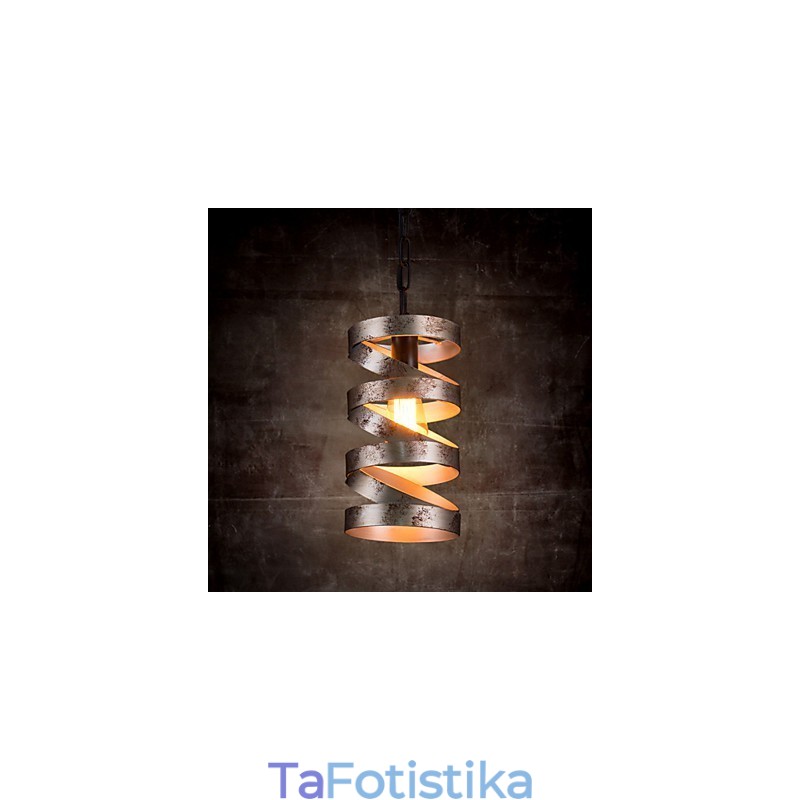Μενταγιόν 1 Light Vintage Minimalist Iron Painting