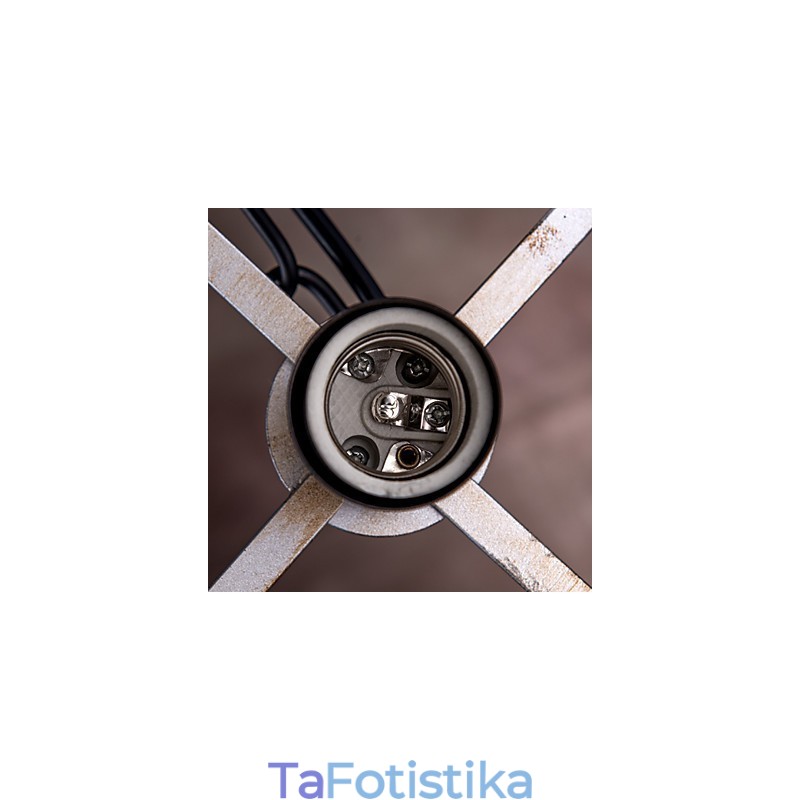 Μενταγιόν 1 Light Vintage Minimalist Iron Painting