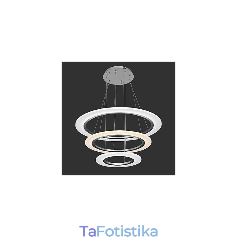 Ακρυλικό Κρεμαστό Φωτιστικό Πολυέλαιος Φωτισμός Οροφής με Σχήμα DIY