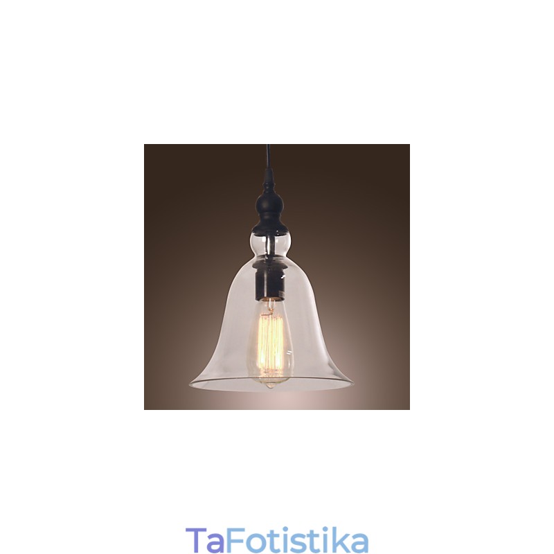 Παραδοσιακό κλασικό vintage μπολ Μίνι επιμεταλλωμένο κρεμαστό φως