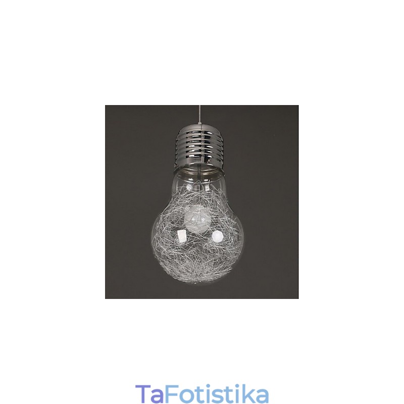 Απλές ιδέες με μια μεγάλη λάμπα από γυαλί πολυέλαιος σταγονόμετρο