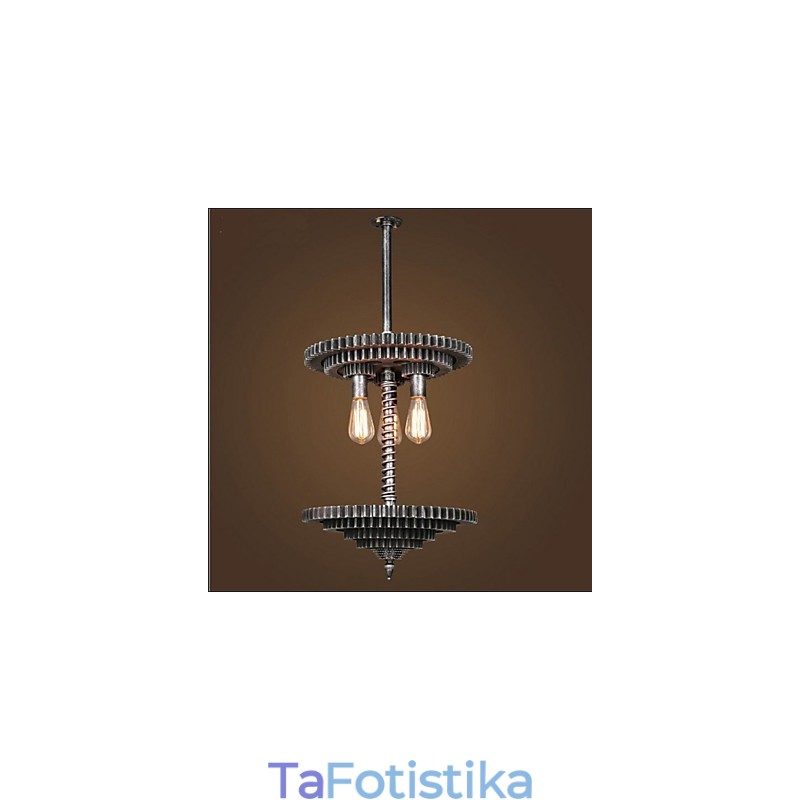 Vintage Lron Chandelier Chandelier Creative Mechanical Gear