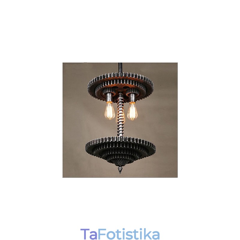 Vintage Lron Chandelier Chandelier Creative Mechanical Gear