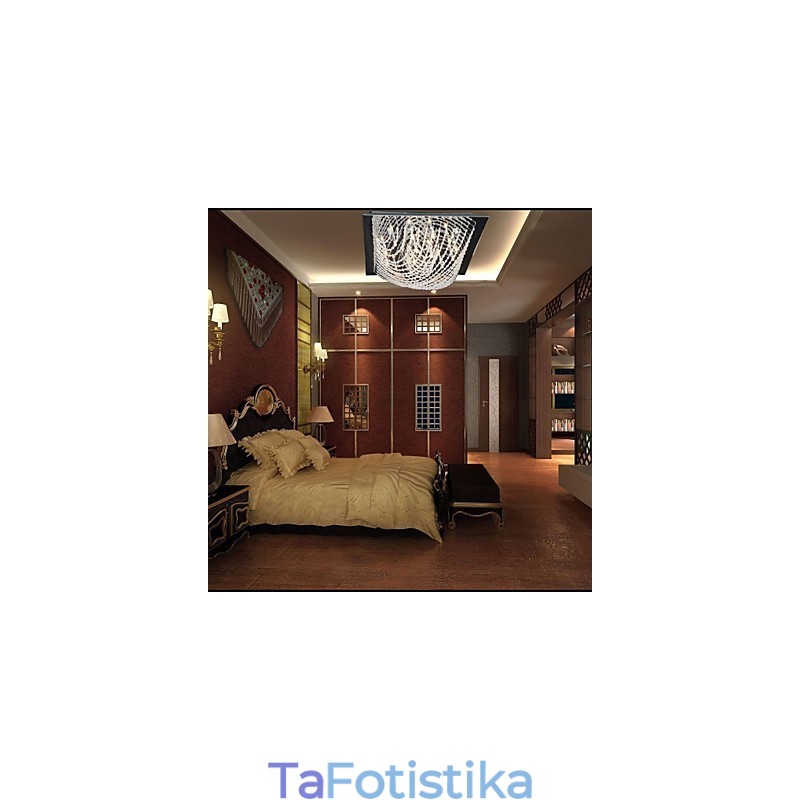 Παραδοσιακός Κλασικός Μεταλλικός Πολυέλαιος Κρυστάλλινο Χρώμιο