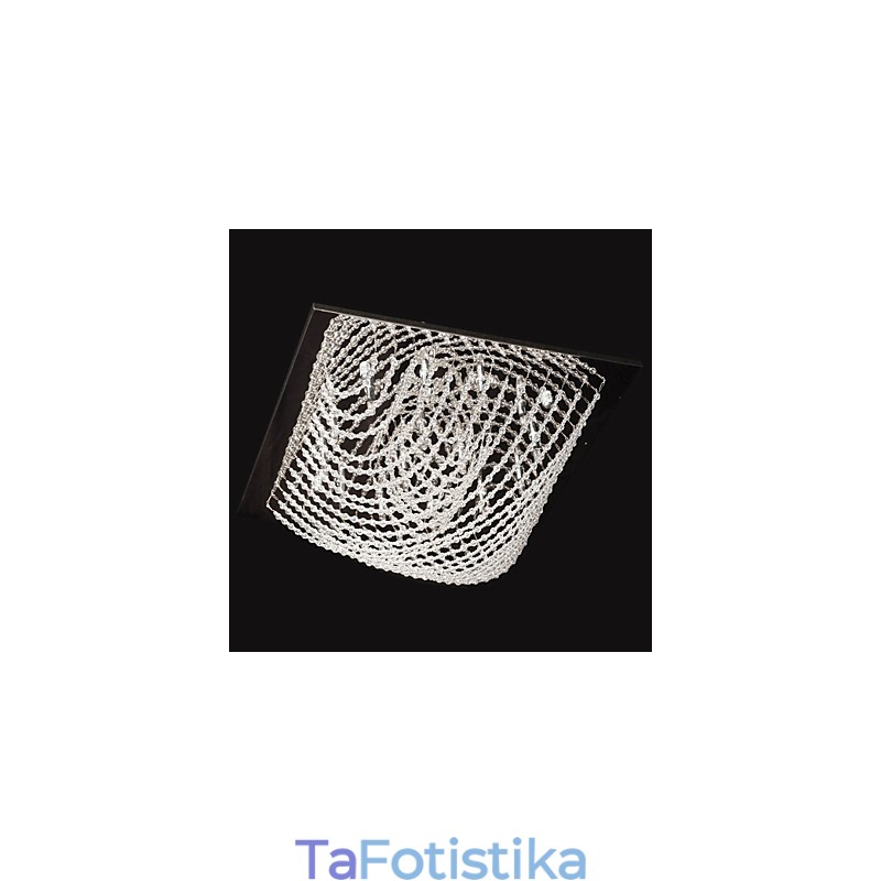 Παραδοσιακός Κλασικός Μεταλλικός Πολυέλαιος Κρυστάλλινο Χρώμιο